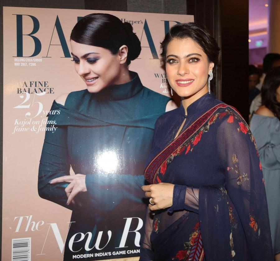 The event, at the Living Rooms at the Mansion, Hyatt Regency, had guests sip champagne and cocktails, and dance to music by Ukrainian DJ Teri Miko. It also offered guests an exclusive preview of Tanishq’sRed Carpet Collection with a stunning display. The likes of Sonalee Kumar, VidushiMehra, Ayesha Chenoy, ShabnamSinghal, Geetika Mittal Gulati, KiranLohia, and PayalSen wore stunning jewellery from the collection. Kajol,actress Kajol,Kajol launches 'The Iconic Book',The Iconic Book,Harper's Bazaar,Harper Bazaar,The Iconic Book launch