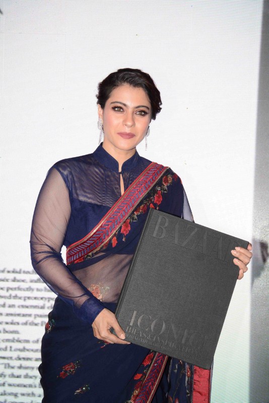 “Every piece is studded with precious gem stones which is further accentuated by the unrivalled splendor of luminescent diamonds. This collection will truly enable any woman to live the ‘red carpet moment’ of her dreams,” says DeepikaTewari - GM Marketing, Titan jewellery division. Kajol,actress Kajol,Kajol launches 'The Iconic Book',The Iconic Book,Harper's Bazaar,Harper Bazaar,The Iconic Book launch