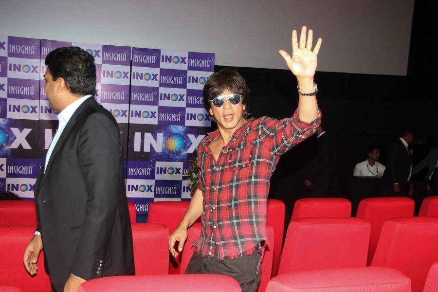 Bollywood actor Shah Rukh Khan inaugurates new INOXMovies theater. Shah Rukh Khan,actor Shah Rukh Khan,Shah Rukh Khan inaugurates new INOXMovies theater,srk inaugurates new INOXMovies theater,INOXMovies theater,INOXMovies,Shah Rukh Khan pics,Shah Rukh Khan images,Shah Rukh Khan stills,Shah Rukh Khan pictures,Shah Rukh Kh