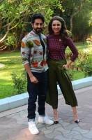 Ayushman Khuranna and Parineeti Chopra,Ayushman Khuranna,Parineeti Chopra,Yashraj studio,Meri Pyari Bindu,Meri Pyari Bindu promotion,Meri Pyari Bindu promotion pics,Meri Pyari Bindu promotion images,Meri Pyari Bindu promotion stills,Meri Pyari Bindu promo