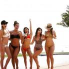 From Kourtney Kardashian, Larsa Pippen to Scott Disick, celebrities that rocked the bikini in Mexico this summer.