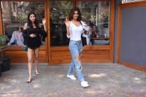 Bollywood actress Nidhi Agarwal spotted at Bandra on May 12, 2017.