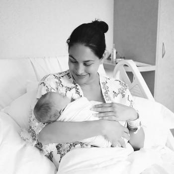 Brie Bella shares Adorable pictures of Newborn daughter Birdy.