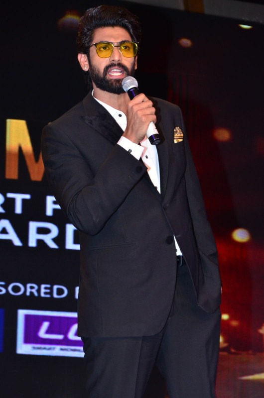 South Indian actor Rana Daggubati spotted at SIIMA Short Film Awards 2017. Rana Daggubati,Allu Sirish,Navdeep,SIIMA Short Film Awards 2017,SIIMA Short Film Awards,SIIMA,SIIMA 2017,SIIMA Short Film Award,SIIMA Short Film Award pics,SIIMA Short Film Award images,SIIMA Short Film Award stills,SIIMA Short Film Award pictures,SIIMA S