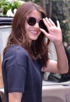 Bollywood actress Anushka Sharma spotted at Juhu.