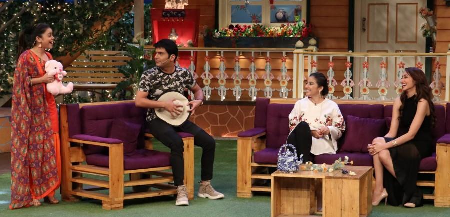 Bollywood actress Manisha Koirala promotes Dear Maya on the sets of The Kapil Sharma Show. Manisha Koirala,actress Manisha Koirala,Manisha Koirala promotes Dear Maya,Dear Maya,Dear Maya promotion,Dear Maya movie promotion,The Kapil Sharma Show,The Kapil Sharma Show on the sets,Manisha Koirala at The Kapil Sharma Show,Manisha Koirala at Kapil Sh