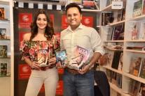 Ace Bollywood actress, Alia Bhatt graced the trailer launch of Amish’s highly-anticipated book, ‘Sita - Warrior of Mithila’ held on 16th May at Granth Bookstore, Juhu. Amish along with Alia unveiled the fearless warrior visual of Lady Sita through the unique book trailer.