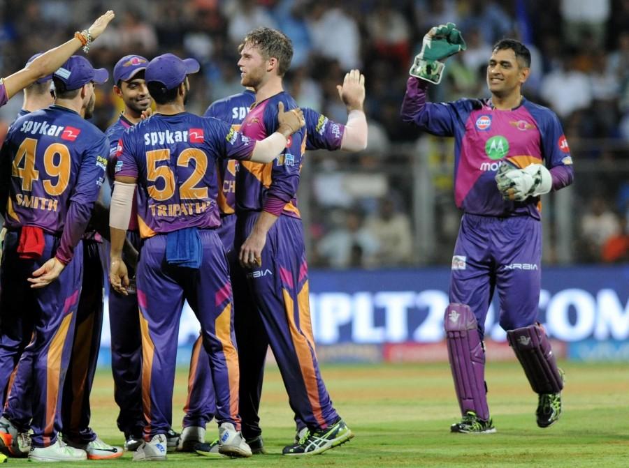 The fall of Rahane brought in Dhoni who, along with Manoj, played out five overs inconsequentially before the Bengal batsman took the attack to the opposition. Continuing his fine run with the willow, Manoj first slogged at a good length ball off McCleneghan to get to his half-century off 45 deliveries before taking the bowler to the cleaners. Dhoni too joined the party, clearing the Kiwi twice in the penultimate over. Mumbai skipper Rohit Sharma threw the ball to his death-over specialist Jasprit Bumrah for the final over, but with Dhoni at his attacking best, young Bumrah was clobbered twice out of the park as the final two overs yielded 41 runs for Pune, who managed to post 162/4. Rising Pune Supergiant,Mumbai Indians,Rising Pune Supergiant beat Mumbai Indians,Manoj Tiwary,Ajinkya Rahane,Washington Sundar,Dhoni,IPL 2017,IPL 2017 final,IPL Final