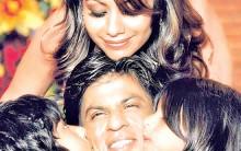 Shah Rukh Khan with his Kids