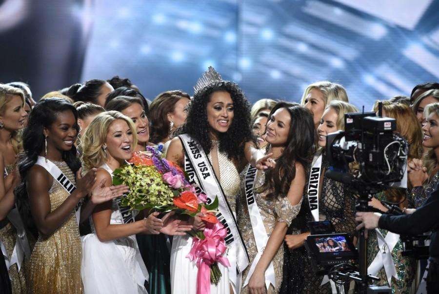 A 25-year-old scientist representing the District of Columbia is crowned winner of the Miss USA pageant. Miss District,Miss District of Columbia,Miss USA,Miss USA pageant,Miss USA pageant 2017,Miss USA 2017 winner,Miss District Of Columbia 2017,Miss District of Columbia 2016,Miss District pics,Miss District images,Miss District stills,Miss District pictures,