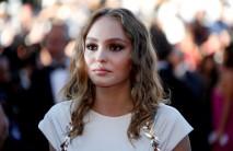 Lily-Rose Depp spotted at 70th Cannes Film Festival Opening Gala.