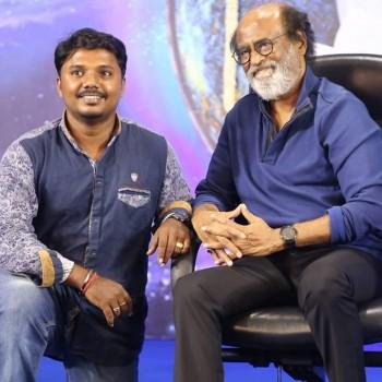 Bollywood and South Indian film actor Rajinikanth during a greet and meet with his fans on the 4th day after a gap of 8 years at Raghavendra Mandapam in Chennai on May 18, 2017.