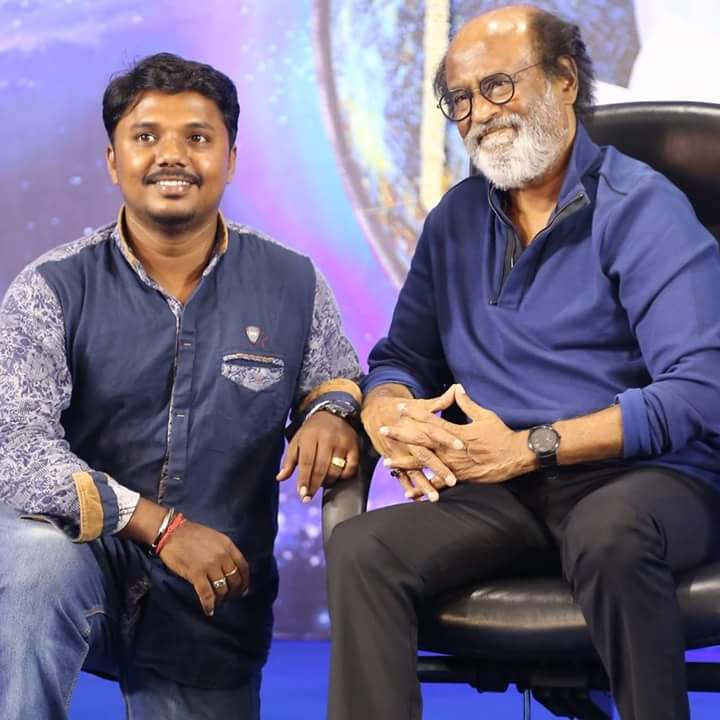 Bollywood and South Indian film actor Rajinikanth during a greet and meet with his fans on the 4th day after a gap of 8 years at Raghavendra Mandapam in Chennai on May 18, 2017. Rajinikanth,superstar Rajinikanth,Rajinikanth meets his fans,Raghavendra Mandapam