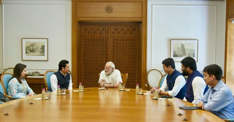 The film has already been declared tax-free in Kerala and Chhattisgarh. "Sachin: A Billion Dreams" is scheduled to release on May 26. Sachin: A Billion Dreams,Sachin: A Billion Dreams Release,Sachin: A Billion Dreams movie Release,Sachin Tendulkar receives Narendra Modi blessings,Sachin Tendulkar meets Narendra Modi,Narendra Modi,PM Narendra Modi,Modi,Sachin Tendulkar