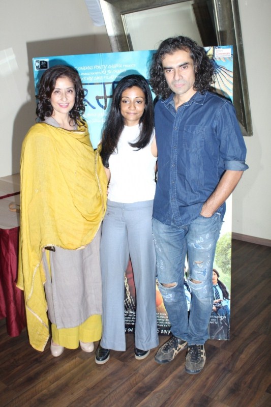 Bollywood actress Manisha Koirala, filmmakers Sunaina Bhatnagar and Imtiaz Ali during the media interaction of film Dear Maya in Mumbai on May 22, 2017. Manisha Koirala,Dear Maya,Dear Maya media interaction,Dear Maya media interaction pics,Dear Maya media interaction images,Dear Maya media interaction stills,Dear Maya media interaction pictures,Dear Maya media interaction photos