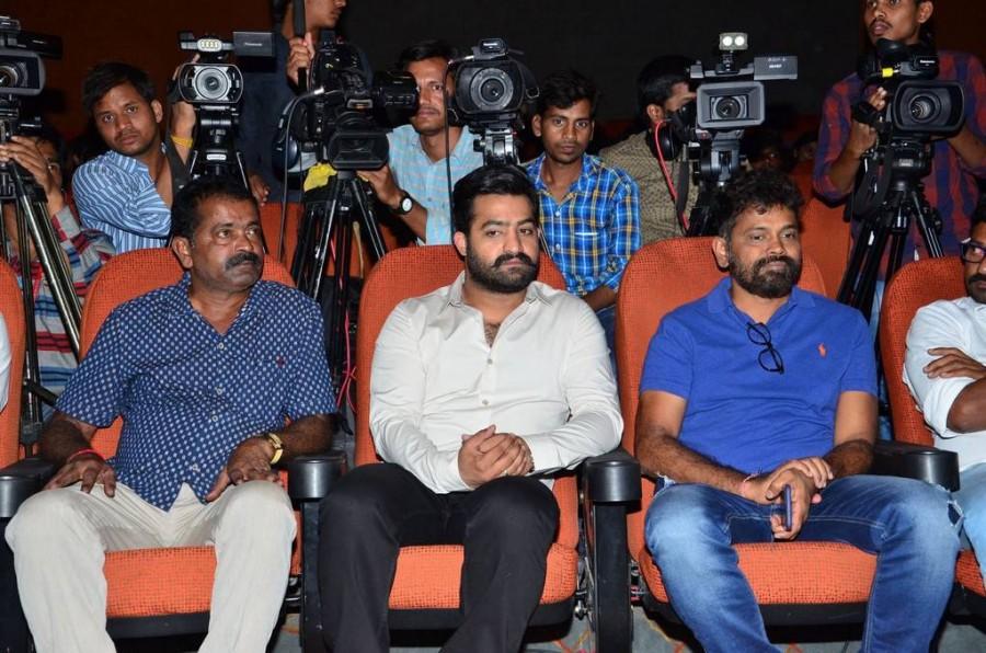 Telugu movie Darshakudu teaser launch event held at Hyderabad. Celebs like Jr NTR, Sukumar, Eesha Rebba, Ashok Bandreddi, BVSN Prasad, Pujita Ponnada, Sai Kartheek, Jakka Hari Prasad, Navin Nooli, Praveen Anumolu, BNCSP Vijaya Kumar, Ramesh Kola, Thomas Reddy Aduri, Ravi Chandra Satti and others graced the event. Jr NTR,Sukumar,Eesha Rebba,Ashok Bandreddi,BVSN Prasad,Pujita Ponnada,Sai Kartheek,Darshakudu teaser launch,Darshakudu teaser,Darshakudu,Darshakudu teaser launch pics,Darshakudu teaser launch images,Darshakudu teaser launch stills,Darshakudu teaser launch