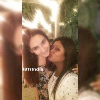 Sandalwood mass queen Ragini Dwivedi celebrated her birthday with her closest friends at her residence in Judicial layout.