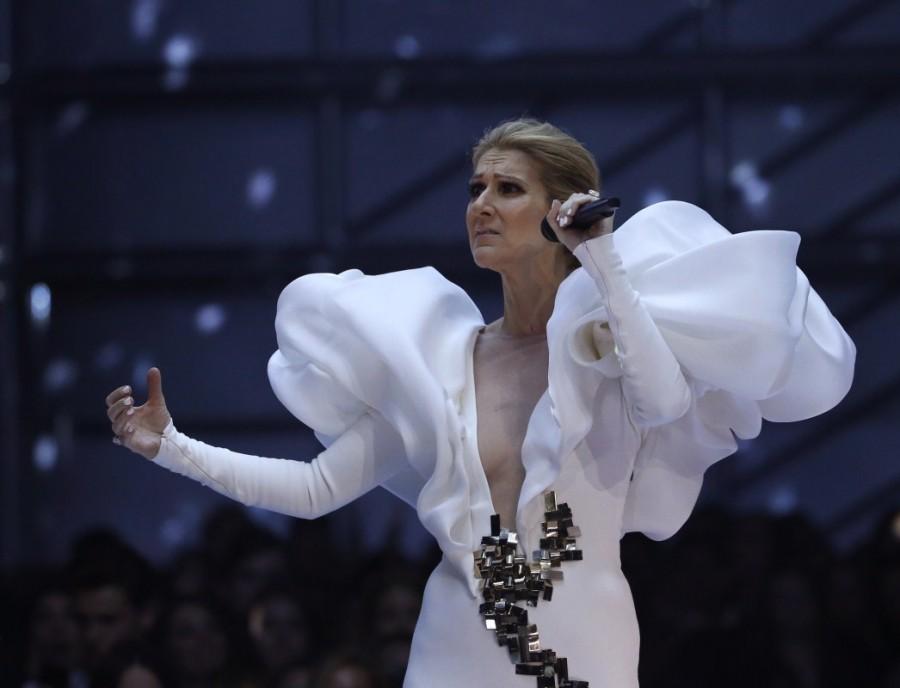 Roach has revealed the garment was shipped in a "huge box" while the arm area was stuffed with wadding to protect it. Celine Dion,actress Celine Dion,Billboard Music Awards,Billboard Music Awards 2017,Celine Dion hot pics,Celine Dion hot images,Celine Dion hot stills,Celine Dion hot photos,Celine Dion hot pictures,Celine Dion bikini,Celine Dion bikini pics,Celine Dion bi