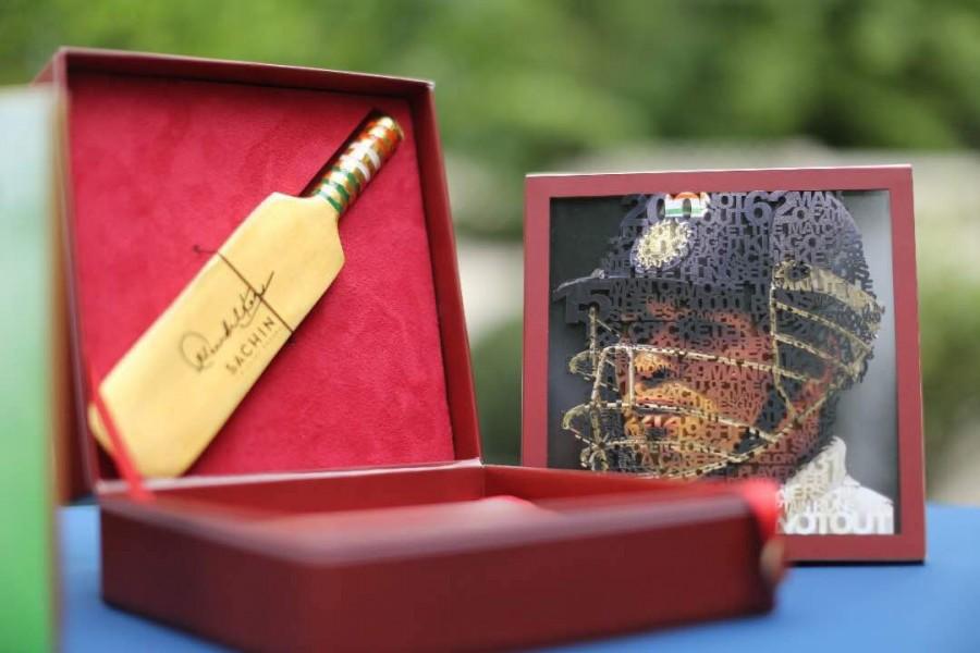 A grand premiere of Sachin: A billion dreams for the Bollywood and cricket fraternity has been organised on 24th May, 2017, and the invites that have been sent out for the premiere are no less than a cricket fanatic's dream. The much-anticipated film of the year will see a grand premiere, preparations for which have been already made. The invites consist of a mini bat with the master blasters autograph. The master blaster is one of the most celebrated names in Cricketing History and the makers are leaving no stone unturned to host a grand premiere for his upcoming movie. Sachin: A Billion Dreams,Sachin: A Billion Dreams premiere show,Sachin: A Billion Dreams premiere invites,Sachin,Sachin Tendulkar
