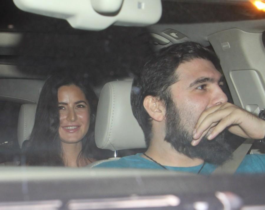 Bollywood actress Katrina Kaif spotted during filmmaker Karan Johar's 45th birthday celebration party in Mumbai on May 25, 2017. Aishwarya Rai Bachchan,Katrina Kaif,Anushka Sharma,Kriti Sanon,Karan Johar's birthday bash,Karan Johar birthday bash,Karan Johar birthday bash pics,Karan Johar birthday bash images,Karan Johar birthday bash stills,Karan Johar birthday bash pictures,K