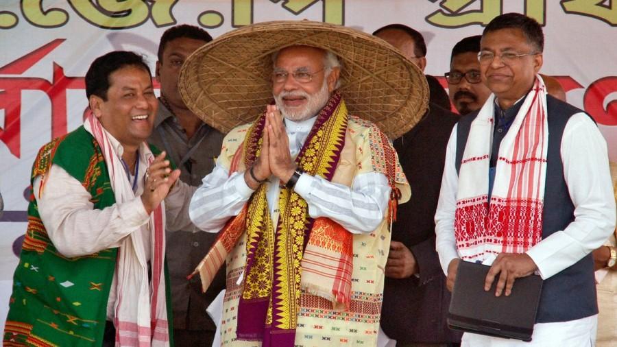The bridge cuts down the distance between Rupai on NH-37 in Assam to Meka or Roing on NH-52 in Arunachal Pradesh by 165 km reducing the travel time from six hours to just one hour. Narendra Modi,PM Narendra Modi,Modi,India's longest river bridge,Dhola-Sadiya,Brahmaputra,Assam and Arunachal Pradesh