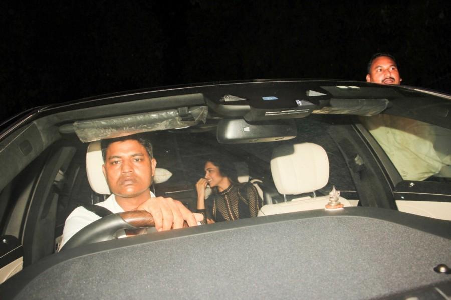 Bollywood actress Deepika Padukone clicked at Karan Johar's birthday bash. Deepika Padukone,actress Deepika Padukone,Deepika Padukone at Karan Johar birthday bash,Deepika Padukone at Karan Johar birthday bash pics,Deepika Padukone at Karan Johar birthday bash images,Deepika Padukone at Karan Johar birthday bash stills,Deepika Pa