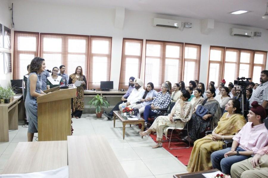 Taapsee Pannu Revisits Her Alma Mater in Delhi - Furthers her initiative to make self defence mandatory in her own school. Taapsee Pannu,actress Taapsee Pannu,Alma Mater,Taapsee Pannu revisits her Alma Mater