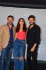 Bank Chor movie promotion held in Mumbai on May 29, 2017. Celebs like Vivek Oberoi, Riteish Deshmukh, Rhea Chakraborty and others graced the event.