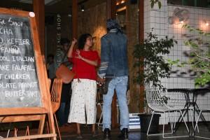 Jackie Shroff,Kiran Rao,Jackie Shroff and Kiran Rao,Jackie Shroff and Kiran Rao at Village Cafe,Jackie Shroff at Village Cafe,Kiran Rao spotted at Village Cafe