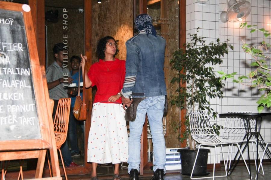 Bollywood actor Jackie Shroff and Kiran Rao spotted at Village Cafe in bandra, Mumbai on May 29, 2017. Jackie Shroff,Kiran Rao,Jackie Shroff and Kiran Rao,Jackie Shroff and Kiran Rao at Village Cafe,Jackie Shroff at Village Cafe,Kiran Rao spotted at Village Cafe