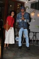 Jackie Shroff,Kiran Rao,Jackie Shroff and Kiran Rao,Jackie Shroff and Kiran Rao at Village Cafe,Jackie Shroff at Village Cafe,Kiran Rao spotted at Village Cafe