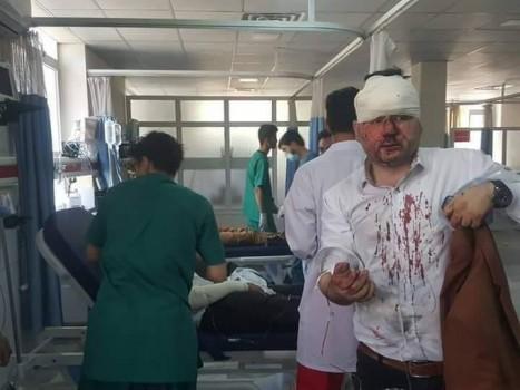 A huge explosion rocked the Afghan capital on Wednesday morning with preliminary reports suggesting the blast occurred in the vicinity of Wazir Mohammad Akbar Khan area.