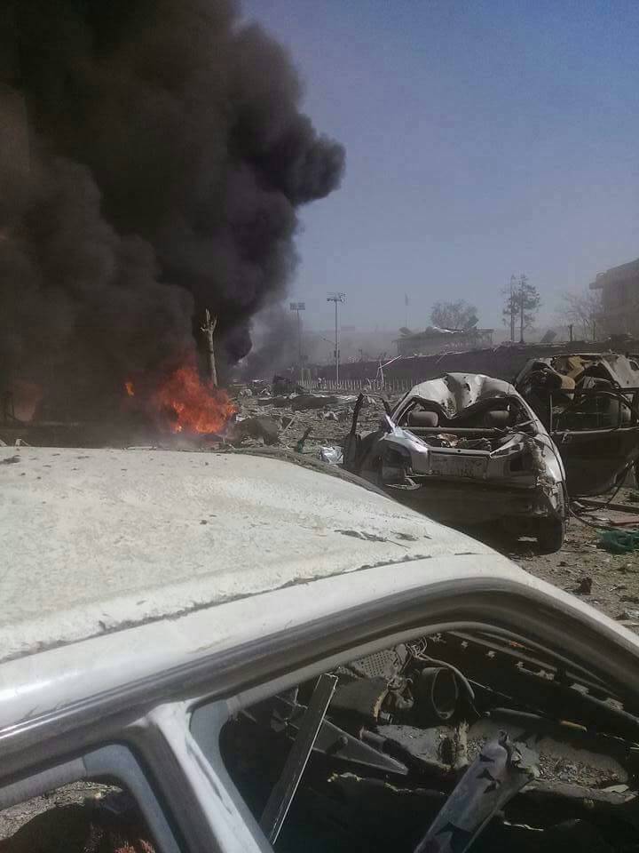"Massive explosion just shattered all the windows and glass in our bureau," Jessica Donati, who covers Afghanistan for the Wall Street Journal, wrote on her Twitter account. Afghanistan,Afghanistan blast,Indian embassy in Kabul,Indian embassy,Blast Near Indian Embassy in Kabul,Wazir Mohammad Akbar Khan area,Afghan capital