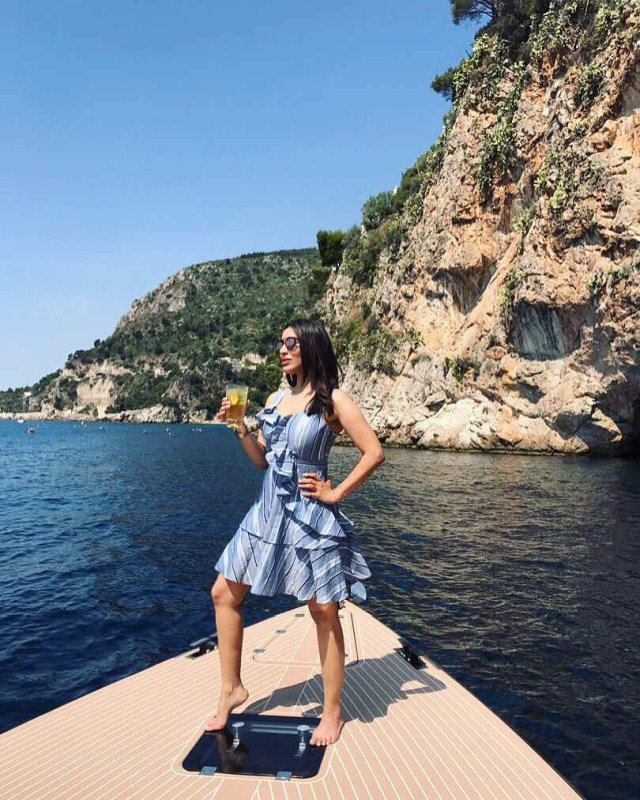 Sophie Choudry is away to watch the Grand Prix which is that one race of the year that every driver dreams of winning. Sophie Choudry,actress Sophie Choudry,Singer Sophie Choudry,Grand Prix After party
