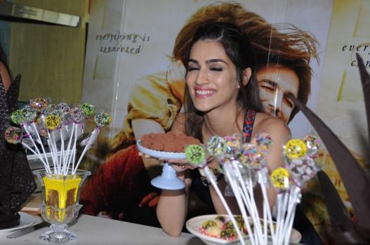 Bollywood actress Kriti Sanon during the promotion of film Raabta in Mumbai, India on May 31, 2017.