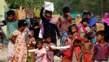 Rohingya refugee camp,Rohingya refugee,cyclone,cyclone in Bangladesh,Rohingya refugees