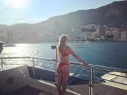 Lindsey Caroline Vonn sizzles in Red Bikini.