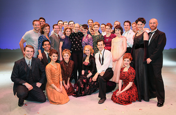 Emily Blunt visits The West End Production of "An American in Paris