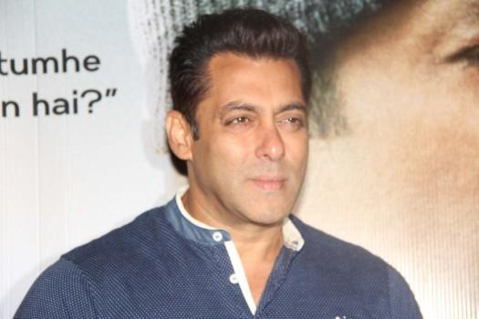 Actor Salman Khan promotes Tubelight movie in Mumbai on June 1, 2017.