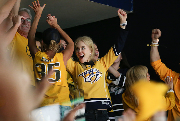 Actress Nicole Kidman attends the Stanley Cup Finals Game 3 Nashville Predators Vs. Pittsburgh Penguins at Bridgestone Arena on June 3, 2017 in Nashville, Tennessee. Nicole Kidman and Keith Urban,Nicole Kidman,Keith Urban,Stanley Cup Finals,Stanley Cup Finals 2017,Stanley Cup Finals pics,Stanley Cup Finals images,Stanley Cup Finals stills