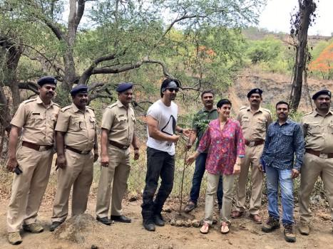 Actor Harshvardhan Rane took a step towards making the city green by planting saplings across Mumbai on the World Environment Day, which falls on June 5. The activity was part of a campaign initiated by moneycontrol.com, a financial platform, and crowdfunding platform Impact Guru.