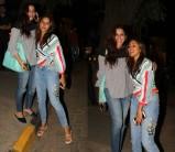 South Indian actress Amala Paul spotted at Bandra with producer Ashvini Yardi in Mumbai on June 6, 2017.