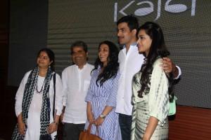 Rekha Bhardwaj,Filmmaker Vishal Bhardwaj,actors Pakhi Tyrewala,Sunil Kumar Palwal,Salony Luthra,Kajal short film screening,Kajal short film