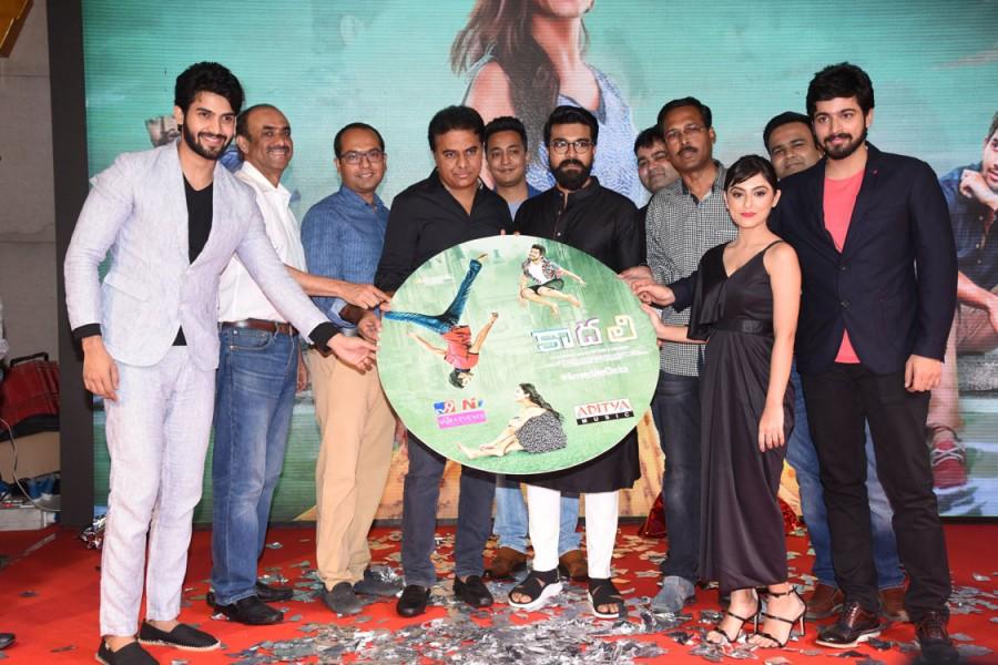 Telugu movie Kaadhali audio launch event held at the Part Hyatt Hotel, Banjara Hills, Hyderabad on Tuesday (06th June) evening. Celebs like Ram Charan Teja, D Suresh Babu, KT Rama Rao, Harish Kalyan, Pooja K Doshi, Pattabhi R. Chilukuri, Sai Ronak, Dasarath, Prasan Praveen Shyam, Shraavya Reddy and others graced the event. Ram Charan Teja,D Suresh Babu,KT Rama Rao,Harish Kalyan,Pooja K Doshi,Pattabhi R. Chilukuri,Sai Ronak,Dasarath,Prasan Praveen Shyam,Shraavya Reddy,Kaadhali audio launch,Kaadhali audio launch pics,Kaadhali audio launch images,Kaadhali audio launch stills