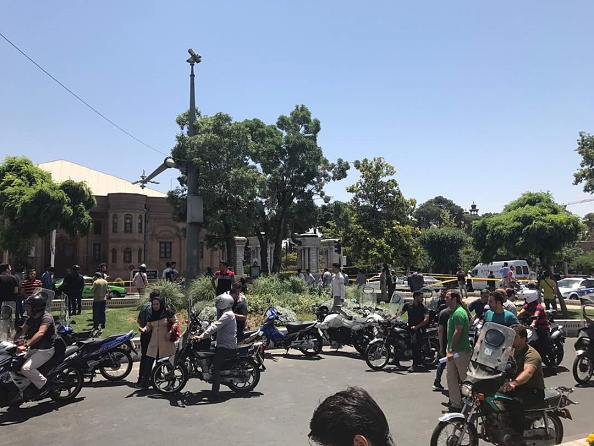 Gunmen breached the Parliament building, killing several people and taking others hostage. At the same time other assailants attacked the shrine to Imam Khomeini, the former leader of Iran. Gunmen attack,Gunmen attack Iranian parliament,Iranian parliament,Iranian Parliament building,Khomeini shrine,Tehran
