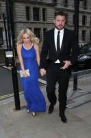 Kristina Rihanoff with boyfriend Ben Cohen,Kristina Rihanoff and Ben Cohen,Kristina Rihanoff,Ben Cohen,charity ball,Short Lives Midsummer Ball,Banqueting House