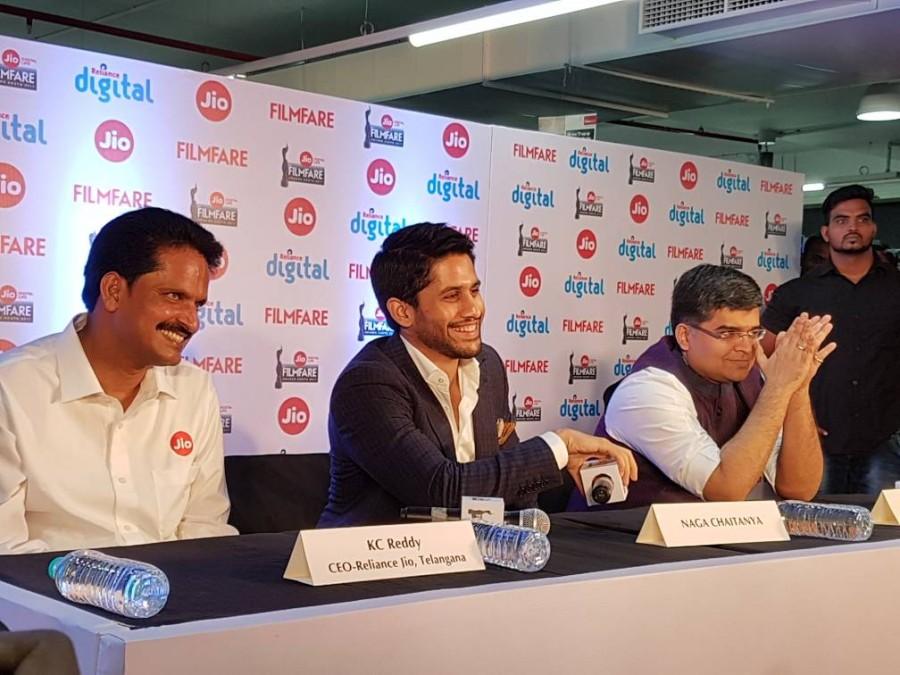 Jio Filmfare Awards South 2017: Actor Naga Chaitanya reveals date of his wedding with actress Samantha. Jio Filmfare Awards,Jio Filmfare Awards South 2017,Naga Chaitanya,Samantha,Naga Chaitanya and Samantha,Naga Chaitanya wedding,Samantha wedding,Naga Chaitanya marriage,Samantha marriage