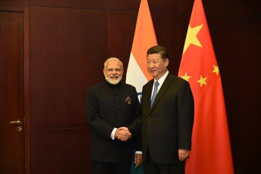 Prime Minister Narendra Modi on Friday met Chinese President Xi Jinping here ahead of the Shanghai Cooperation Organisation (SCO) Summit.