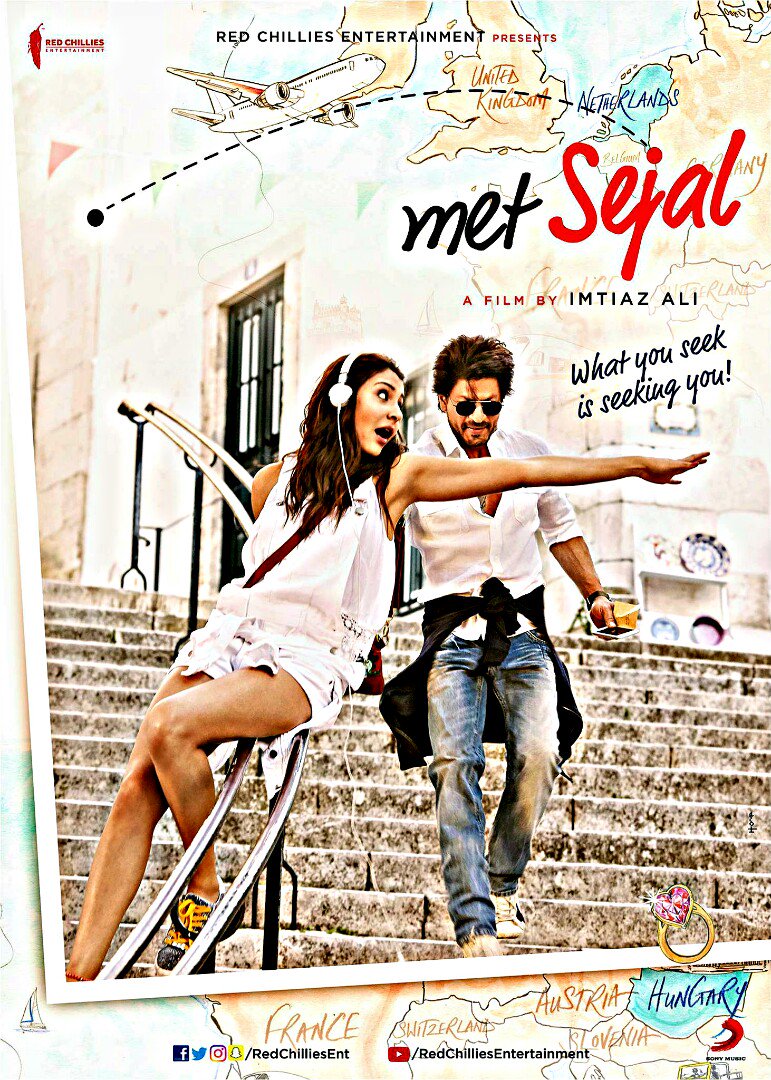 Shah Rukh Khan And Anushka Sharma's Jab Harry Met Sejal First Look ...