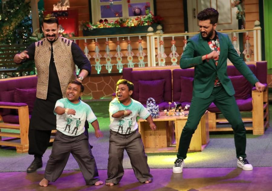 Catch this episode of The Kapil Sharma Show this Sunday, 9:00PM only on Sony Entertainment Television! The Kapil Sharma,Cast of Bank Chor,Bank Chor,Vivek Oberoi,Riteish Deshmukh